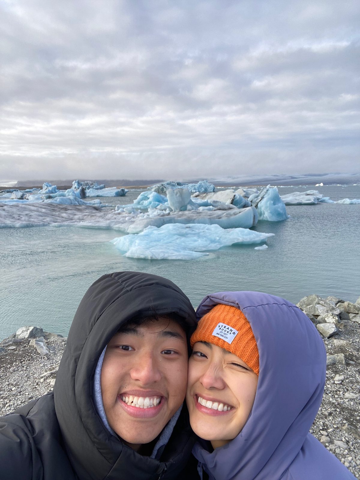 Iceland glacier lagoon